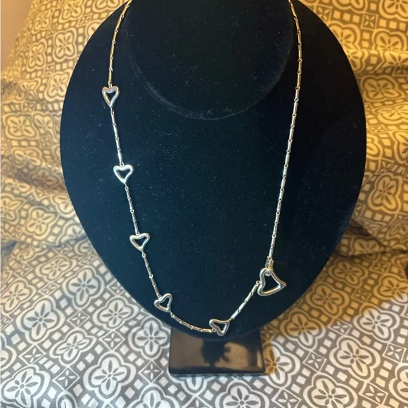 Elegant CHIMENTO 18k White Gold Heart Necklace - Picture 2 of 13